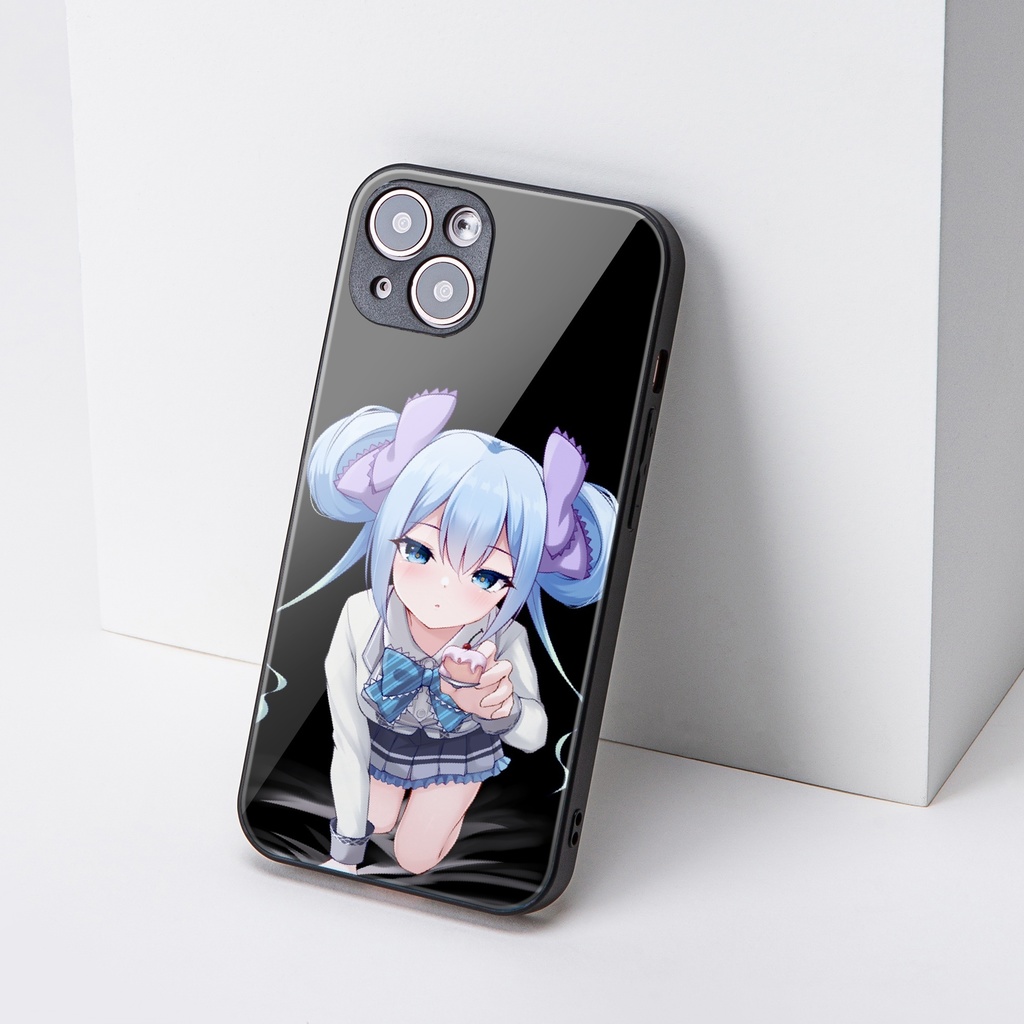 [珠洲島 有栖]ガラス製iPhoneケース