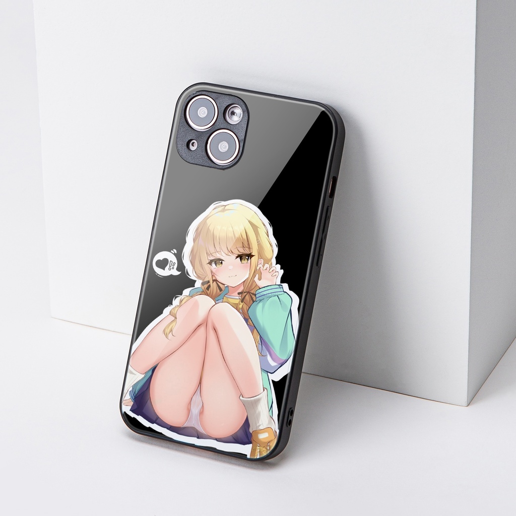 [藤田 ことね]ガラス製iPhoneケース