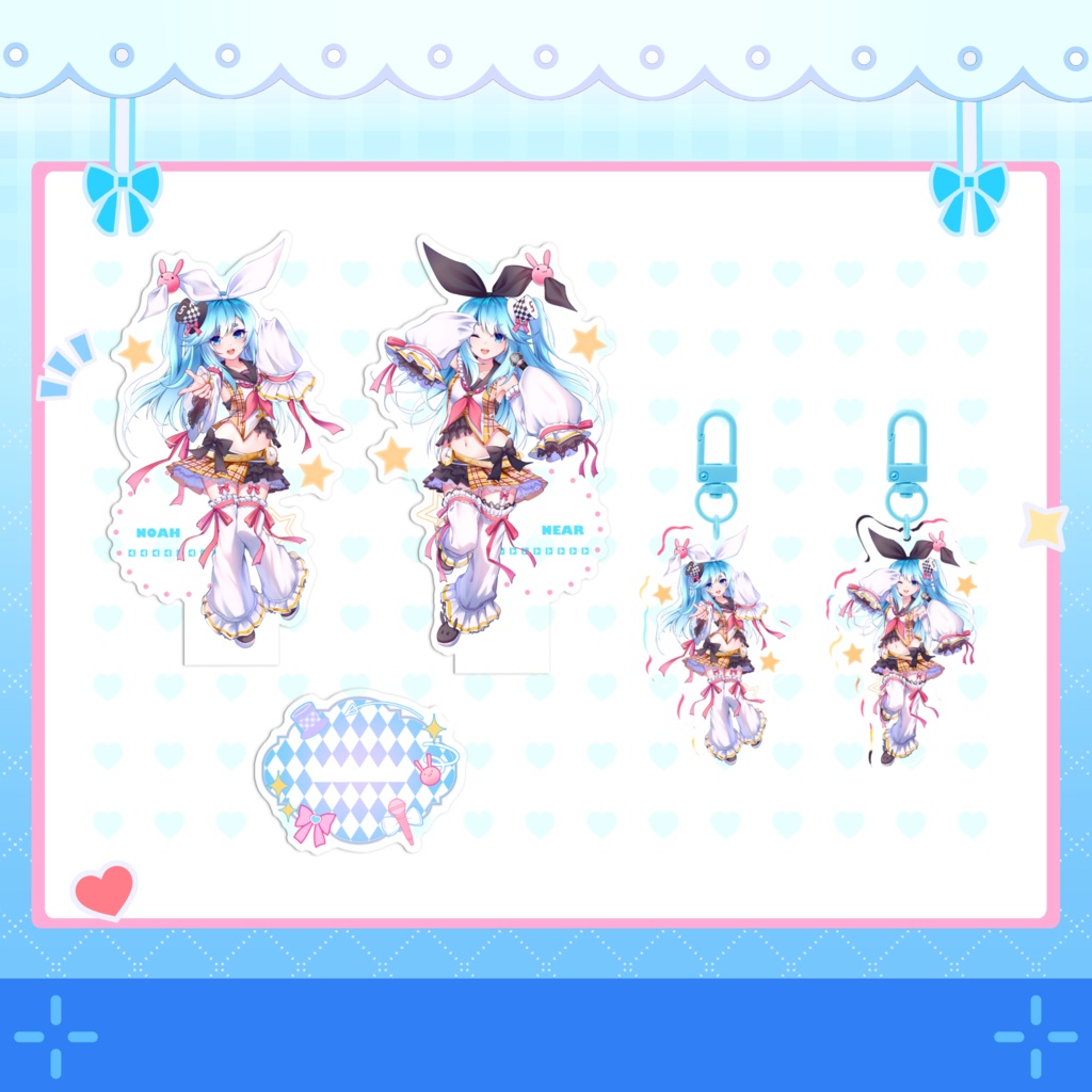  SDVX ☆ジェミたんズ★  Near&Noah アクリルスタンド/アクリルキーホルダー