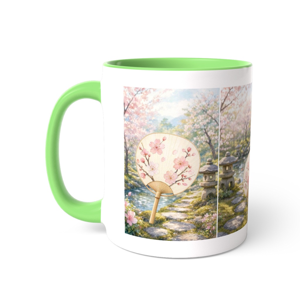 桜絵マグカップ