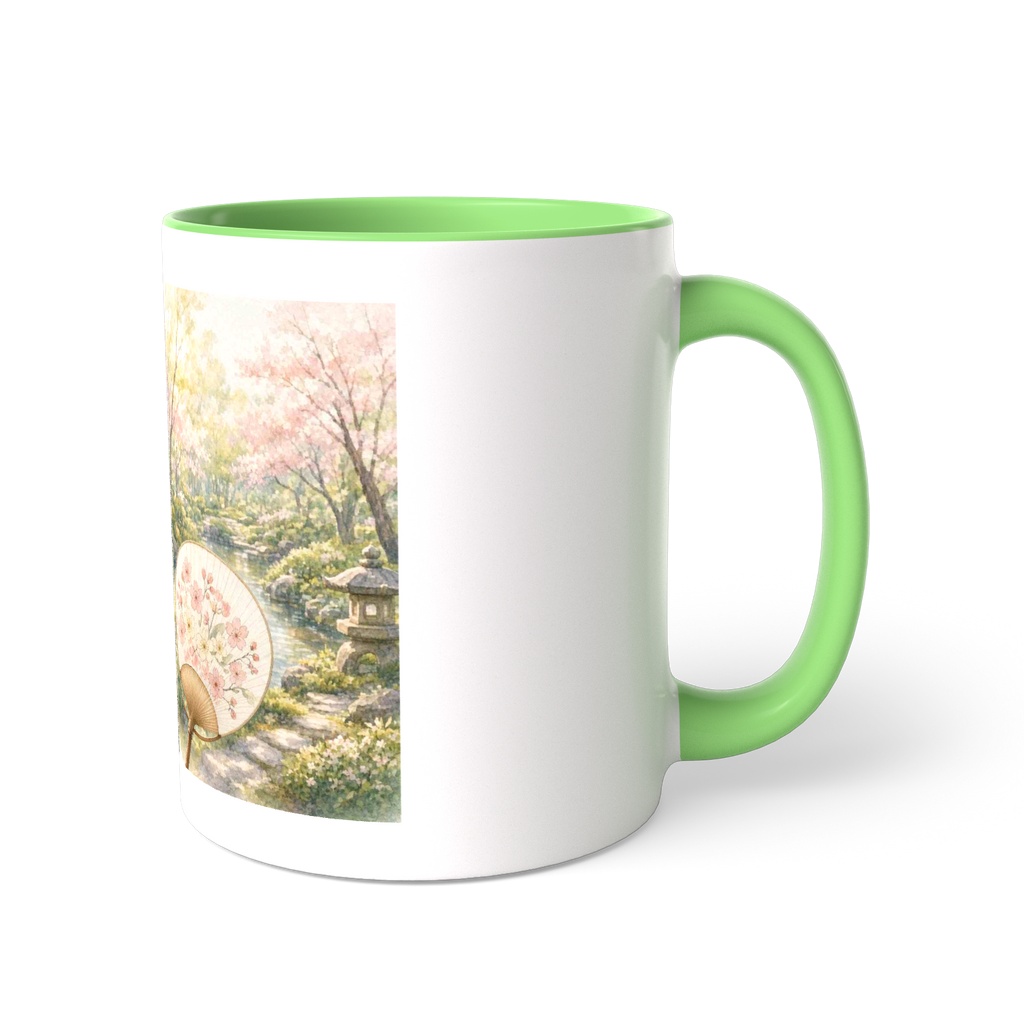 桜絵マグカップ