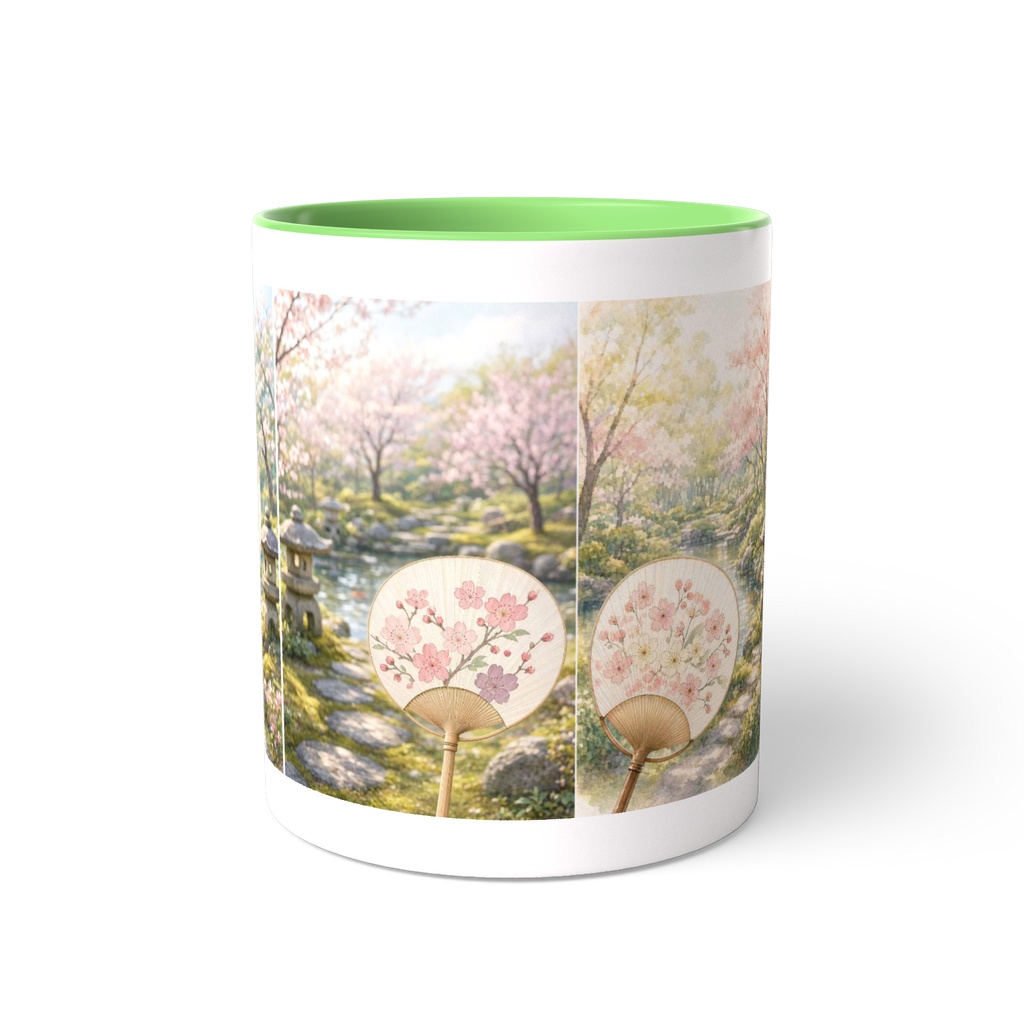 桜絵マグカップ