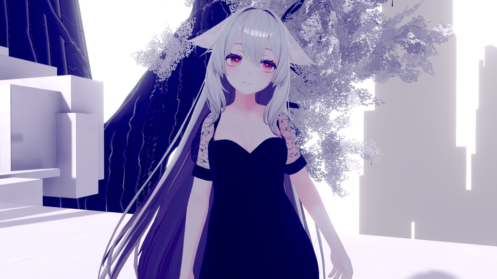 【桔梗】シースルー袖ワンピ REMAKE