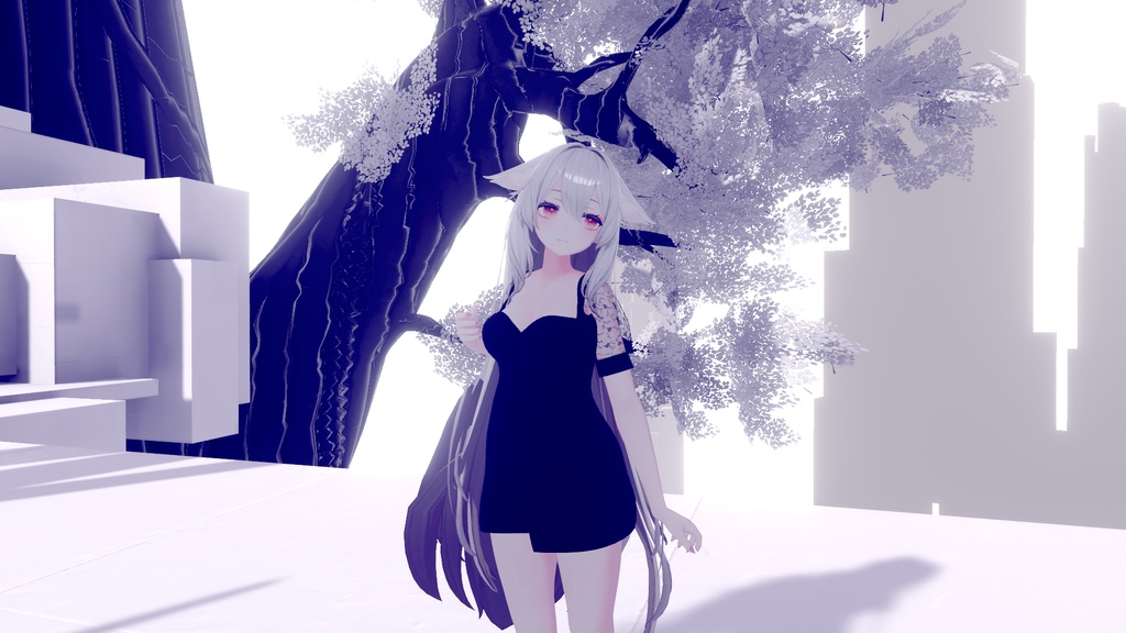 【桔梗】シースルー袖ワンピ REMAKE