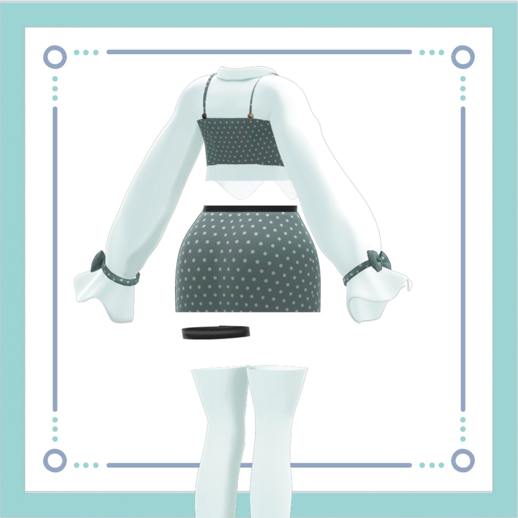 【梅雨(TSUYU)】クロップドツーピース REMAKE