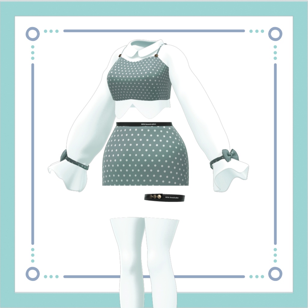 【梅雨(TSUYU)】クロップドツーピース REMAKE