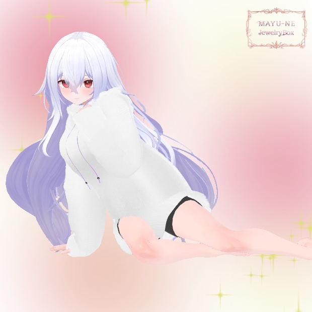 【3Dモデル】ふわふわあったかパーカー for INABA