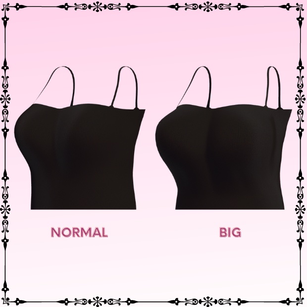 【桔梗】リブニットキャミソール