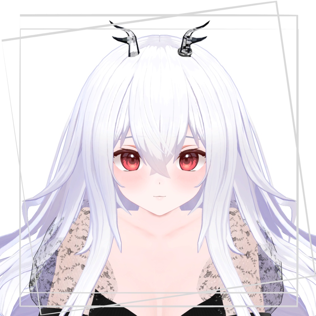 【汎用3Dモデル】クリスタルの角