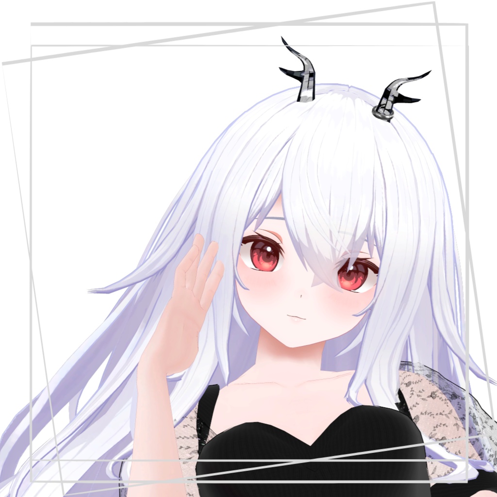 【汎用3Dモデル】クリスタルの角