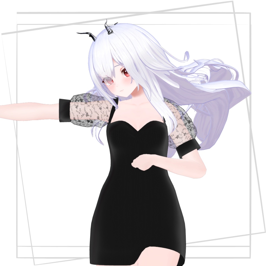 【汎用3Dモデル】クリスタルの角