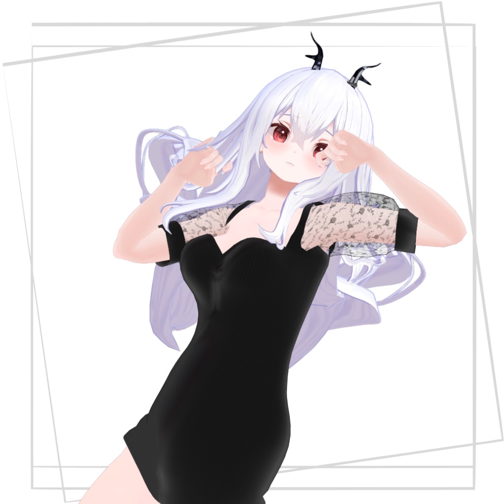 【汎用3Dモデル】クリスタルの角