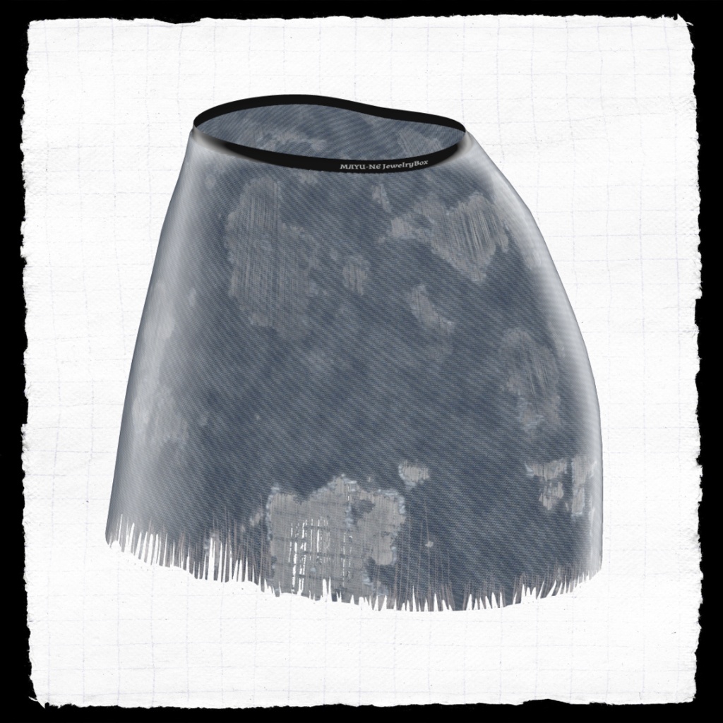 【桔梗】デニムスカート