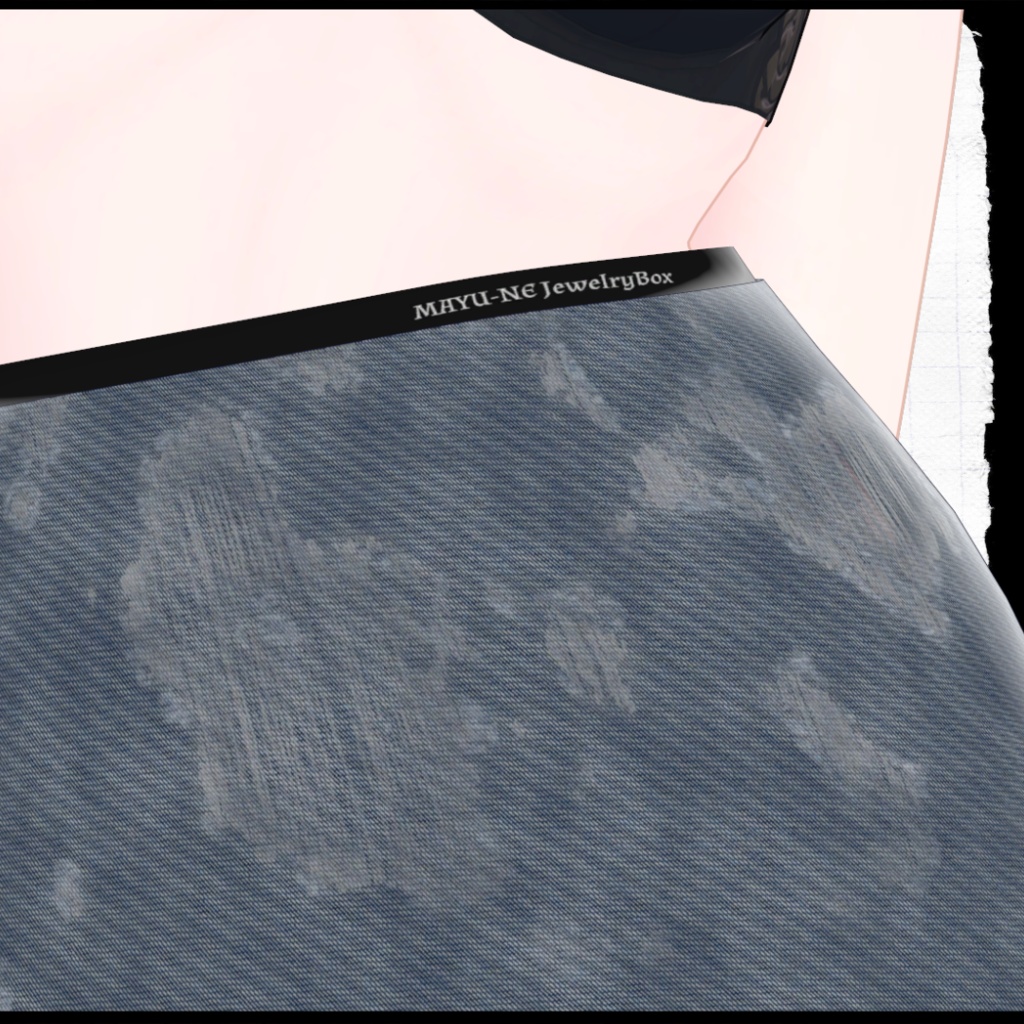 【桔梗】デニムスカート