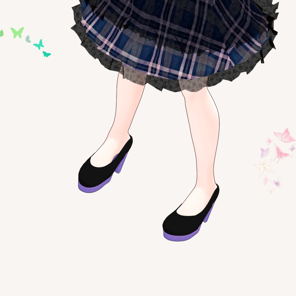 【あのん/むろむ】フリルドレス