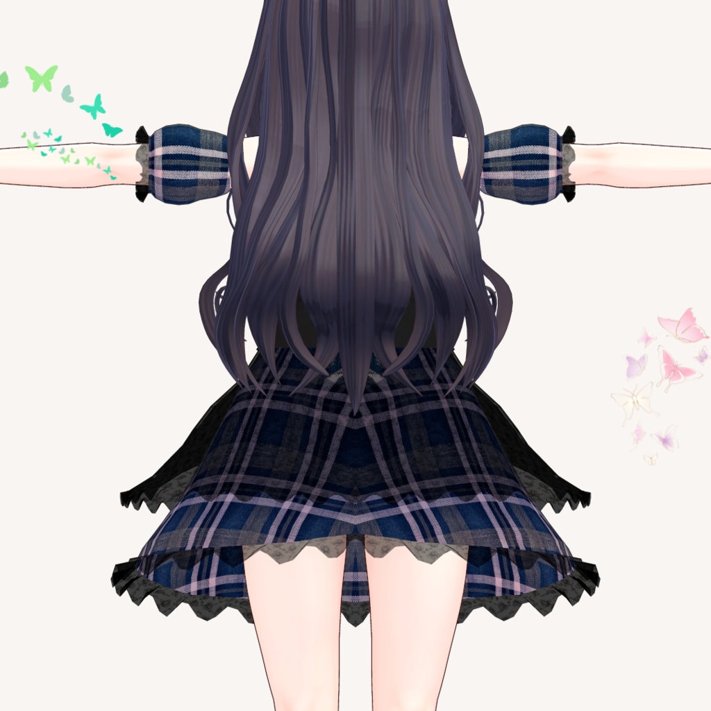 【あのん/むろむ】フリルドレス