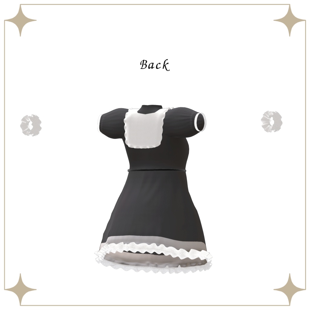 【むろむ/あのん】シックなワンピース