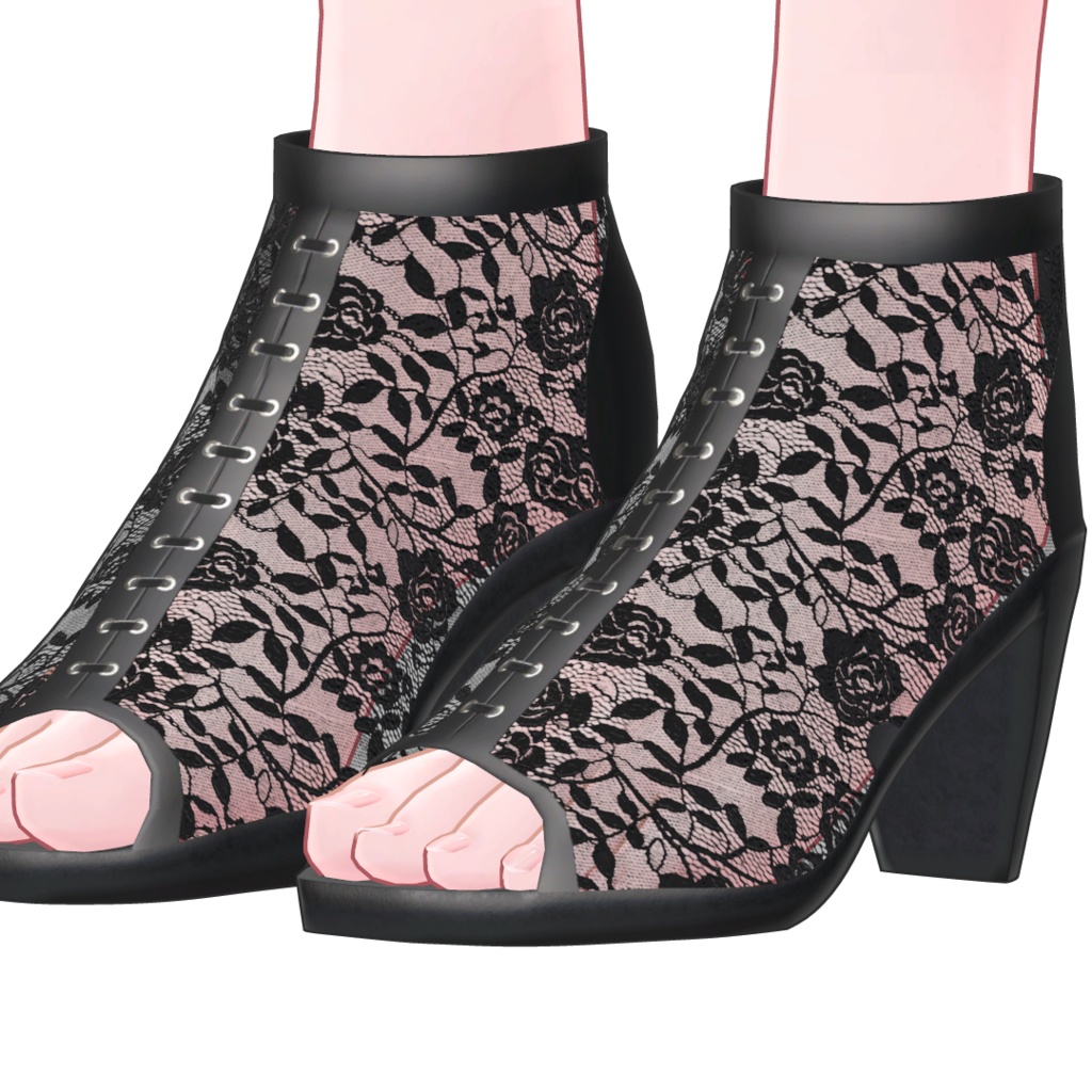 【萌・森羅】レースサンダル