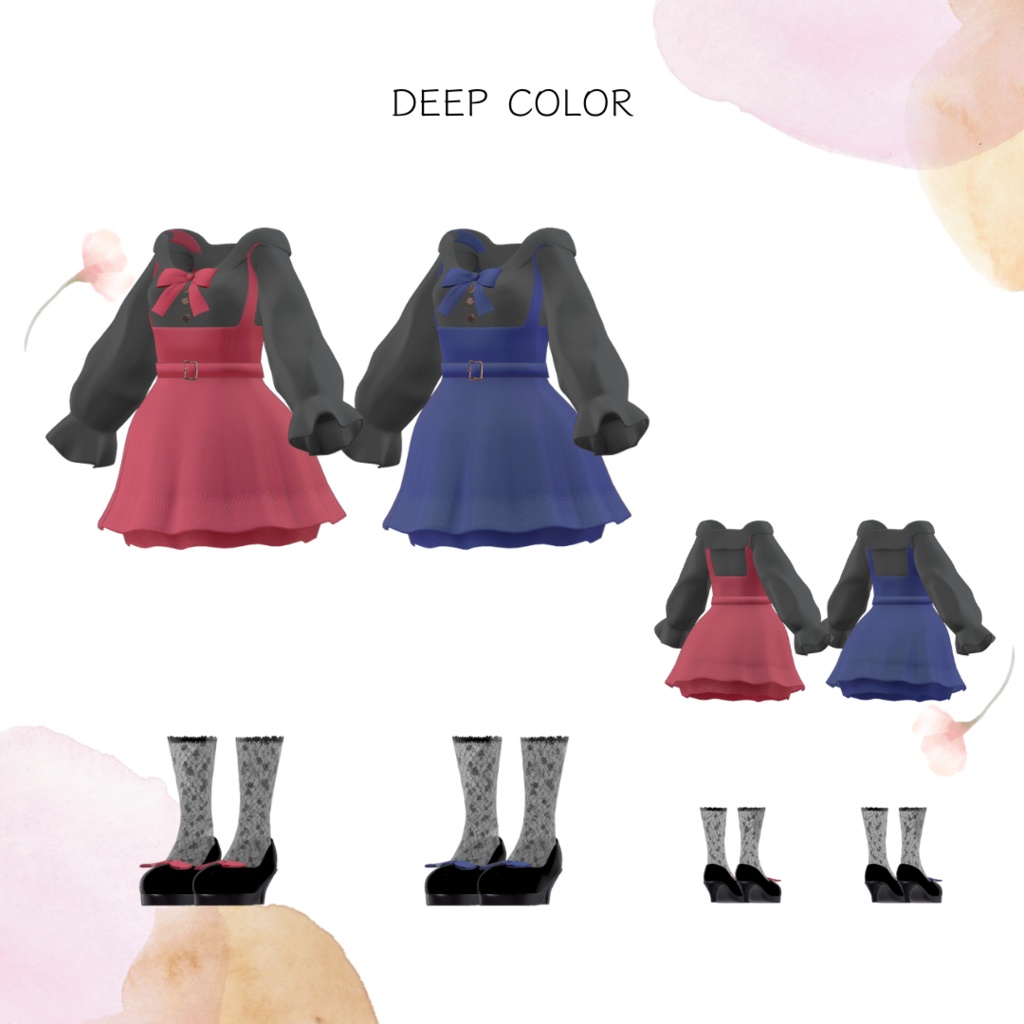 【萌-MOE-】ふんわりワンピース