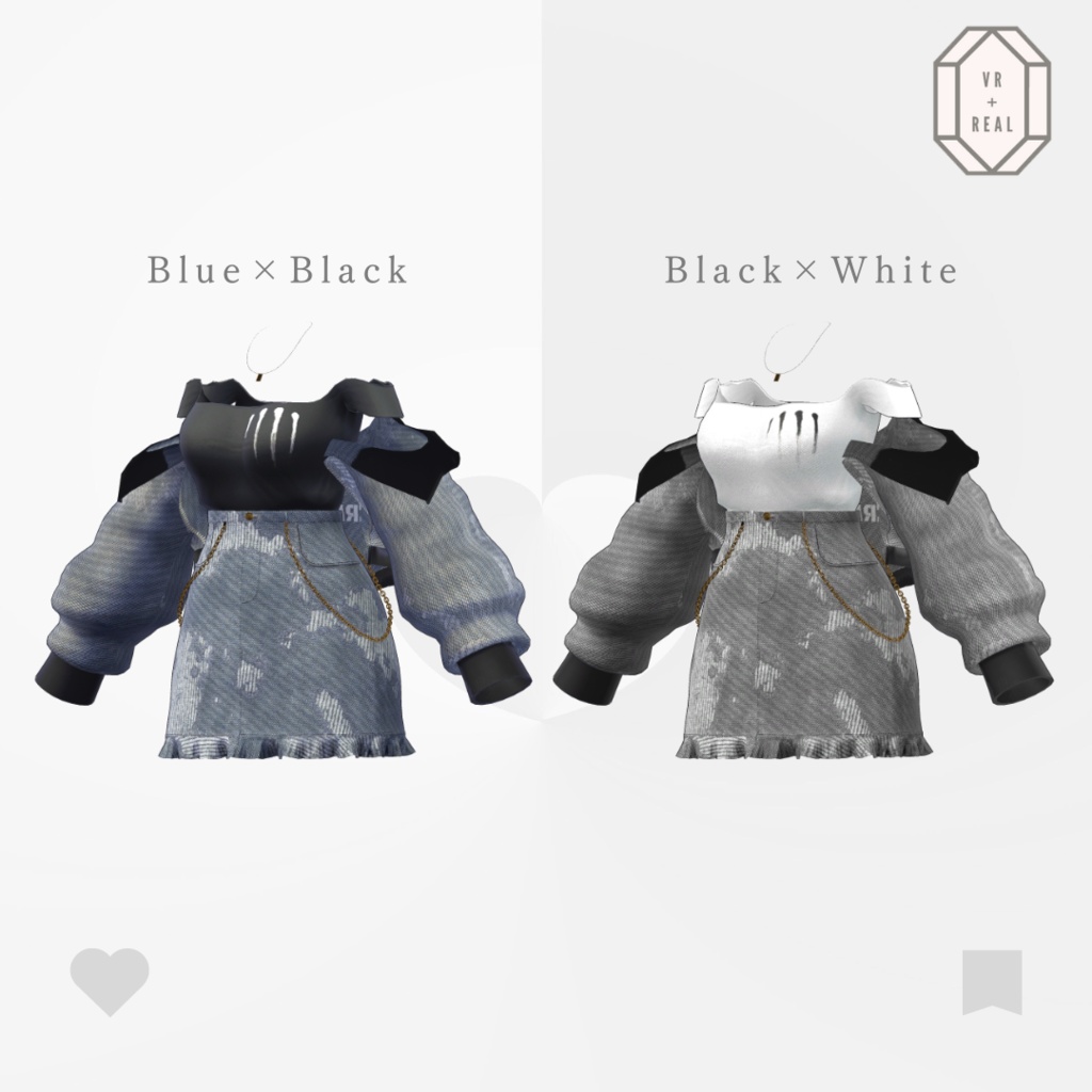 【森羅・桔梗・萌】ボーイッシュ・オフショルデニムコーデ