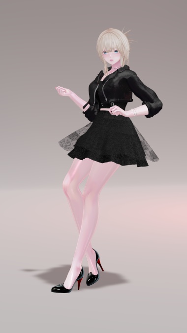 【森羅・ラシューシャ】レザージャケットコーデ