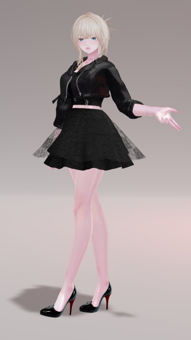 【森羅・ラシューシャ】レザージャケットコーデ