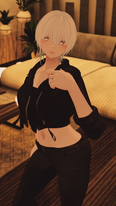 【森羅・ラシューシャ】レザージャケットコーデ