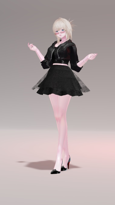 【森羅・ラシューシャ】レザージャケットコーデ