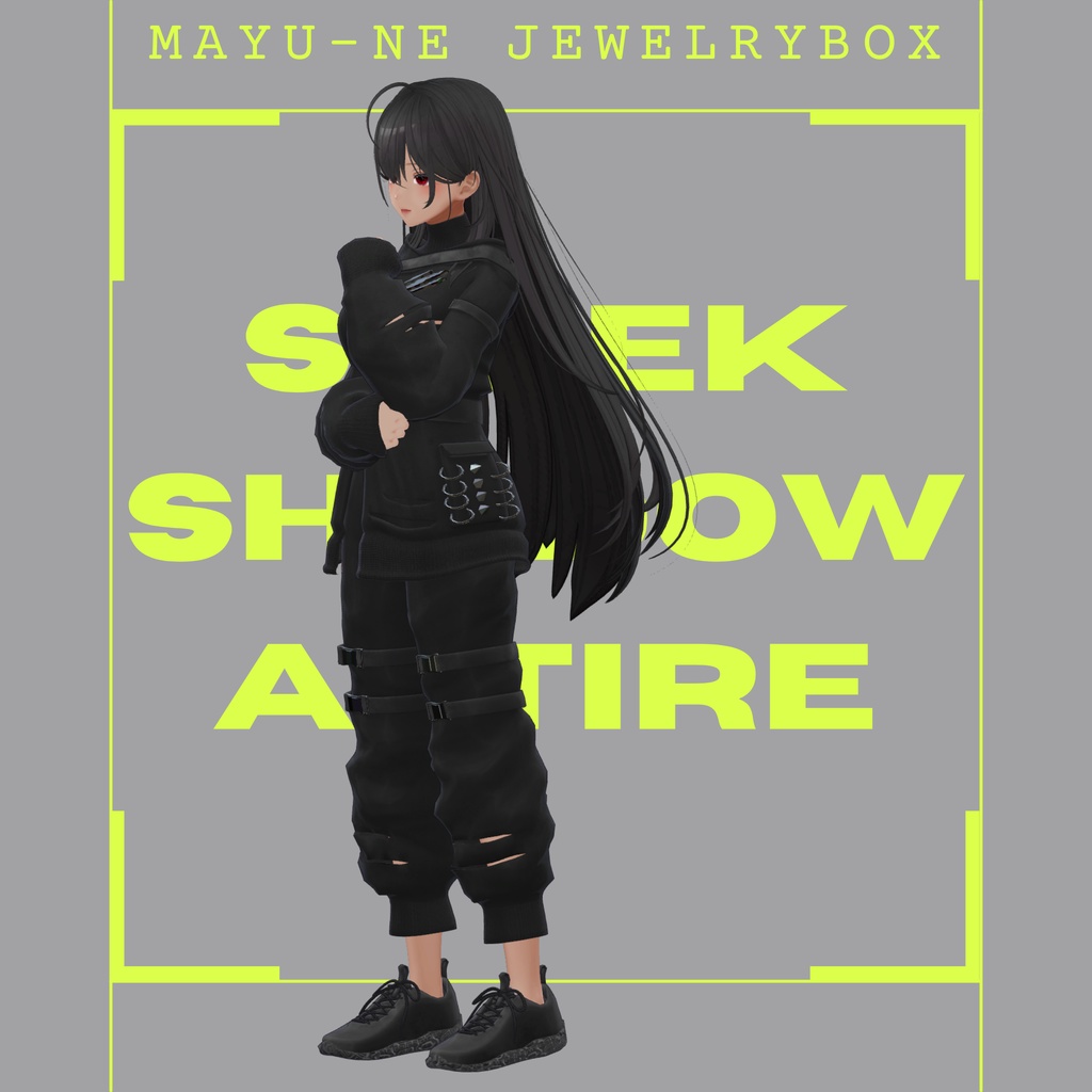 【5アバター対応】Sleek Shadow Attire REMAKE