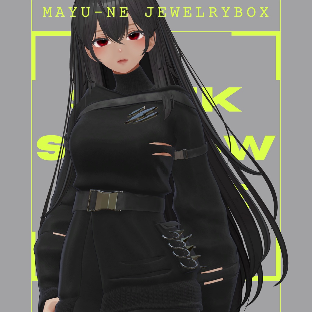 【5アバター対応】Sleek Shadow Attire REMAKE