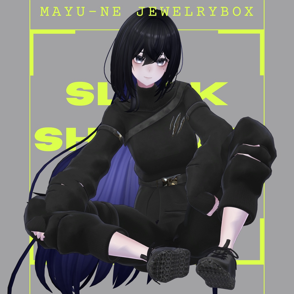 【5アバター対応】Sleek Shadow Attire REMAKE