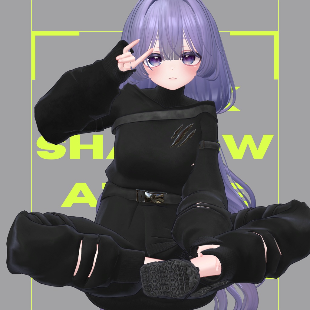 【5アバター対応】Sleek Shadow Attire REMAKE