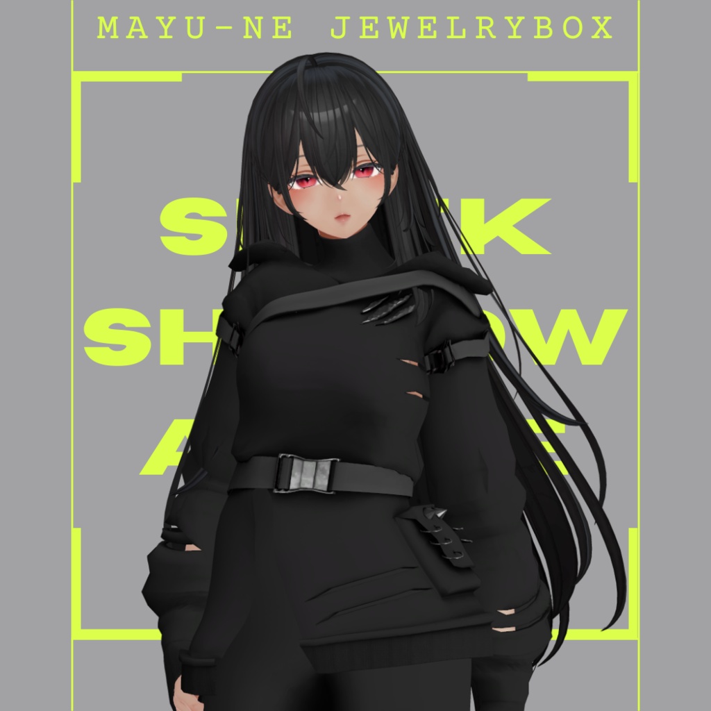 【森羅 ラシューシャ】Sleek Shadow Attire