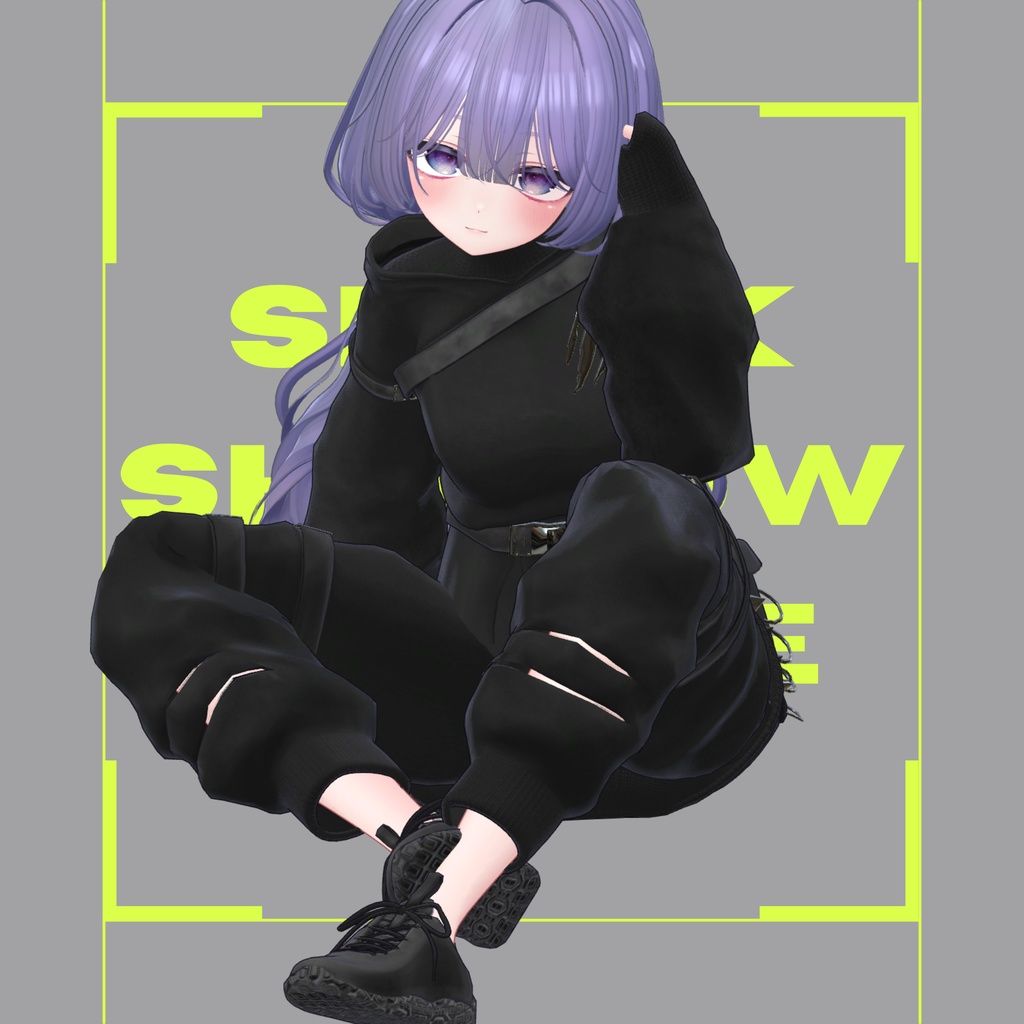 【5アバター対応】Sleek Shadow Attire REMAKE