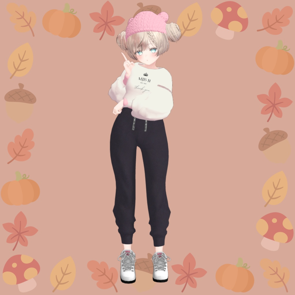 【マヌカ 萌 桔梗】Cozy Autumn Chic Ensemble