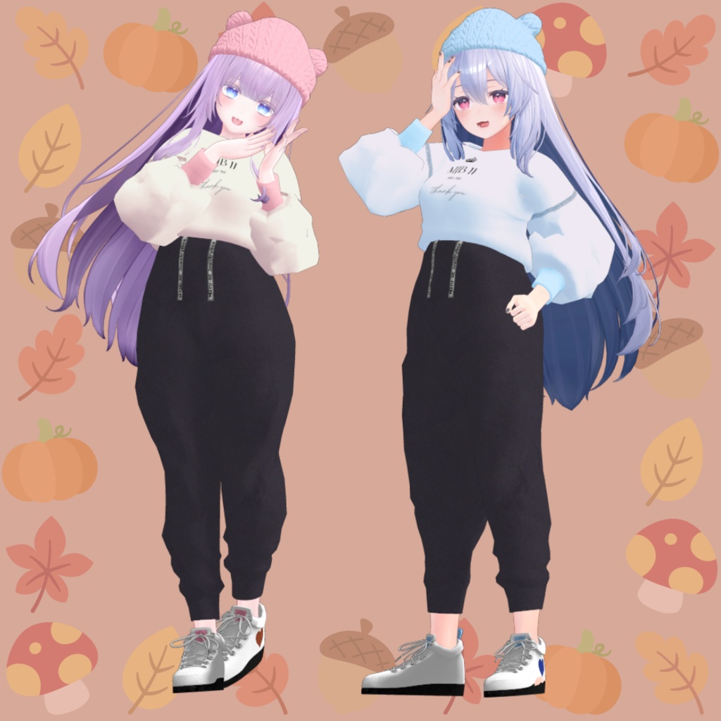 【マヌカ 萌 桔梗】Cozy Autumn Chic Ensemble