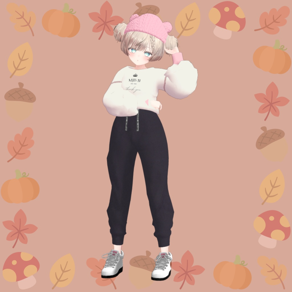 【マヌカ 萌 桔梗】Cozy Autumn Chic Ensemble
