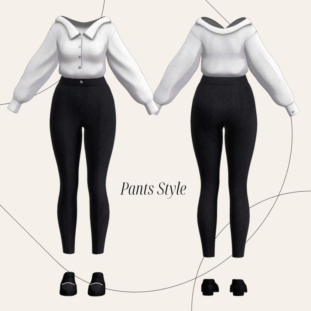 【森羅 ラシューシャ】Modern Check Style