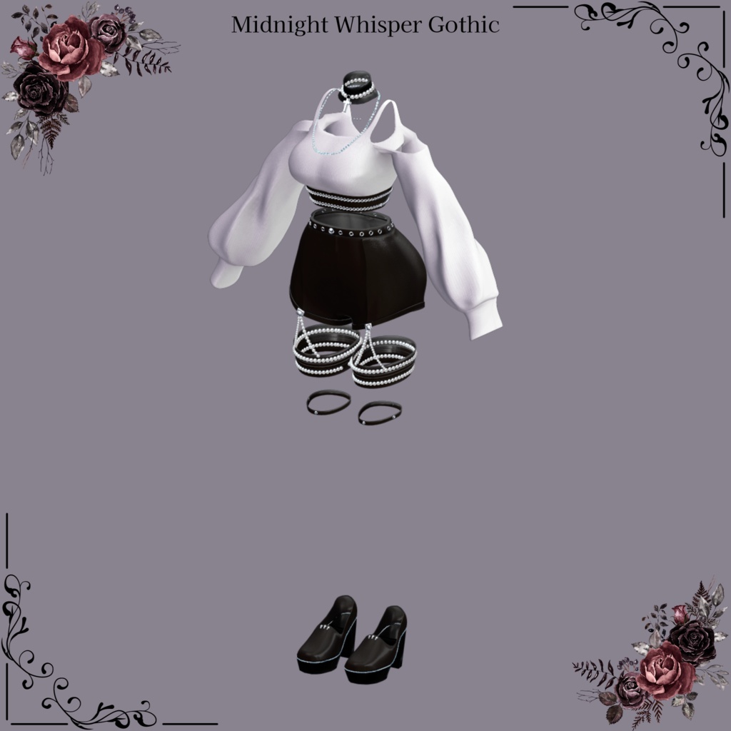 【森羅 ラシューシャ】Midnight Whisper Gothic
