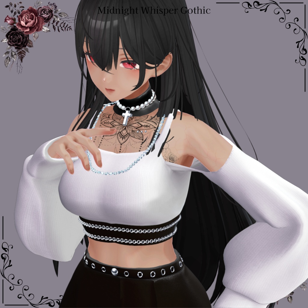 【森羅 ラシューシャ】Midnight Whisper Gothic