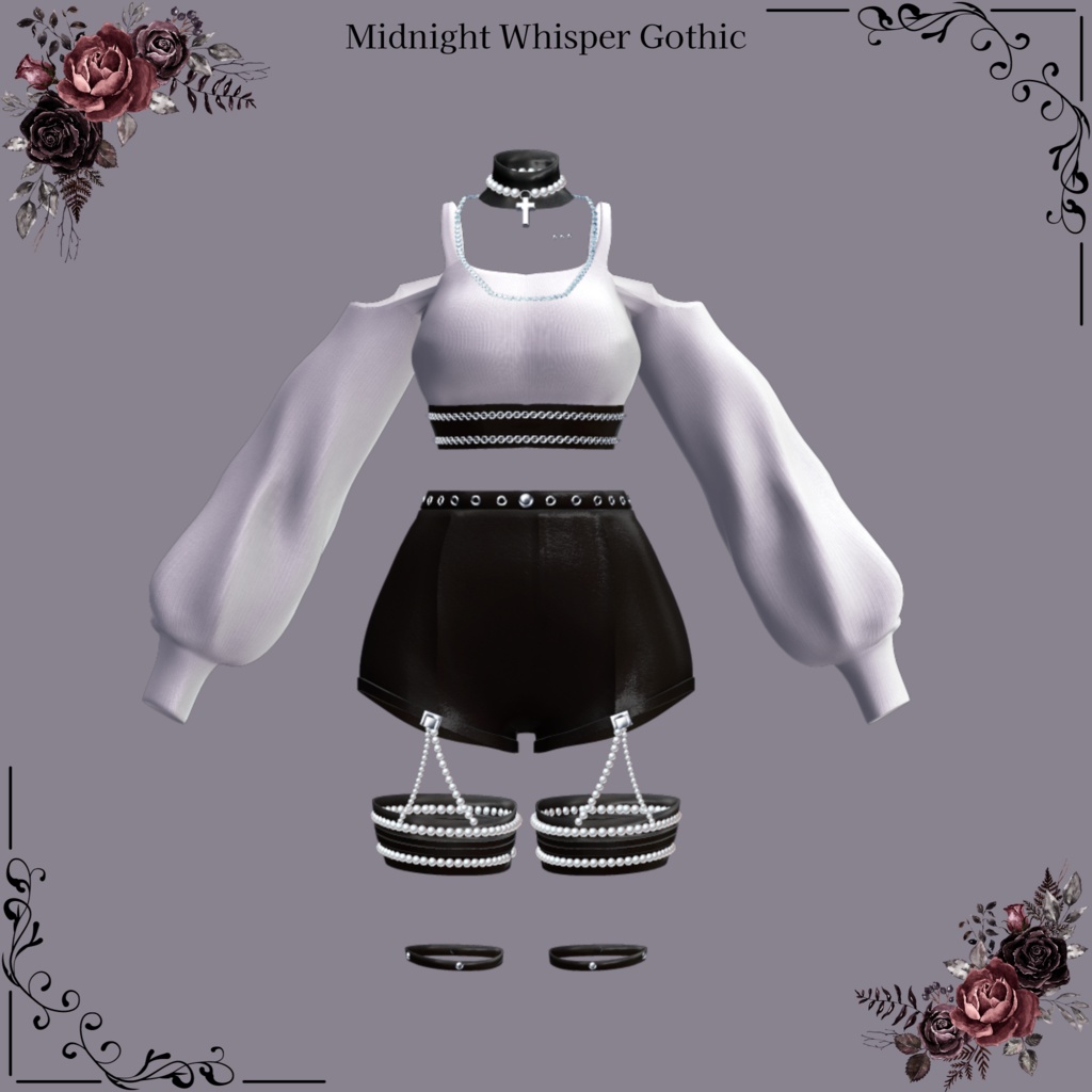 【森羅 ラシューシャ】Midnight Whisper Gothic