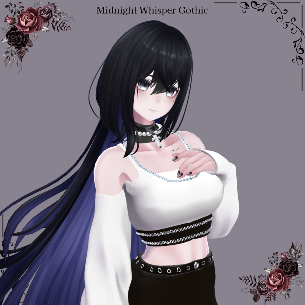 【森羅 ラシューシャ】Midnight Whisper Gothic