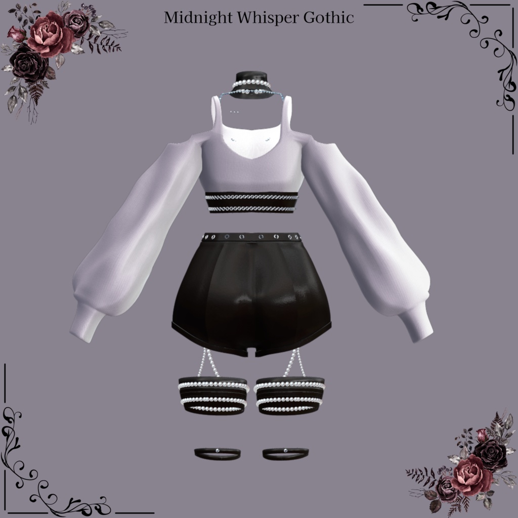 【森羅 ラシューシャ】Midnight Whisper Gothic