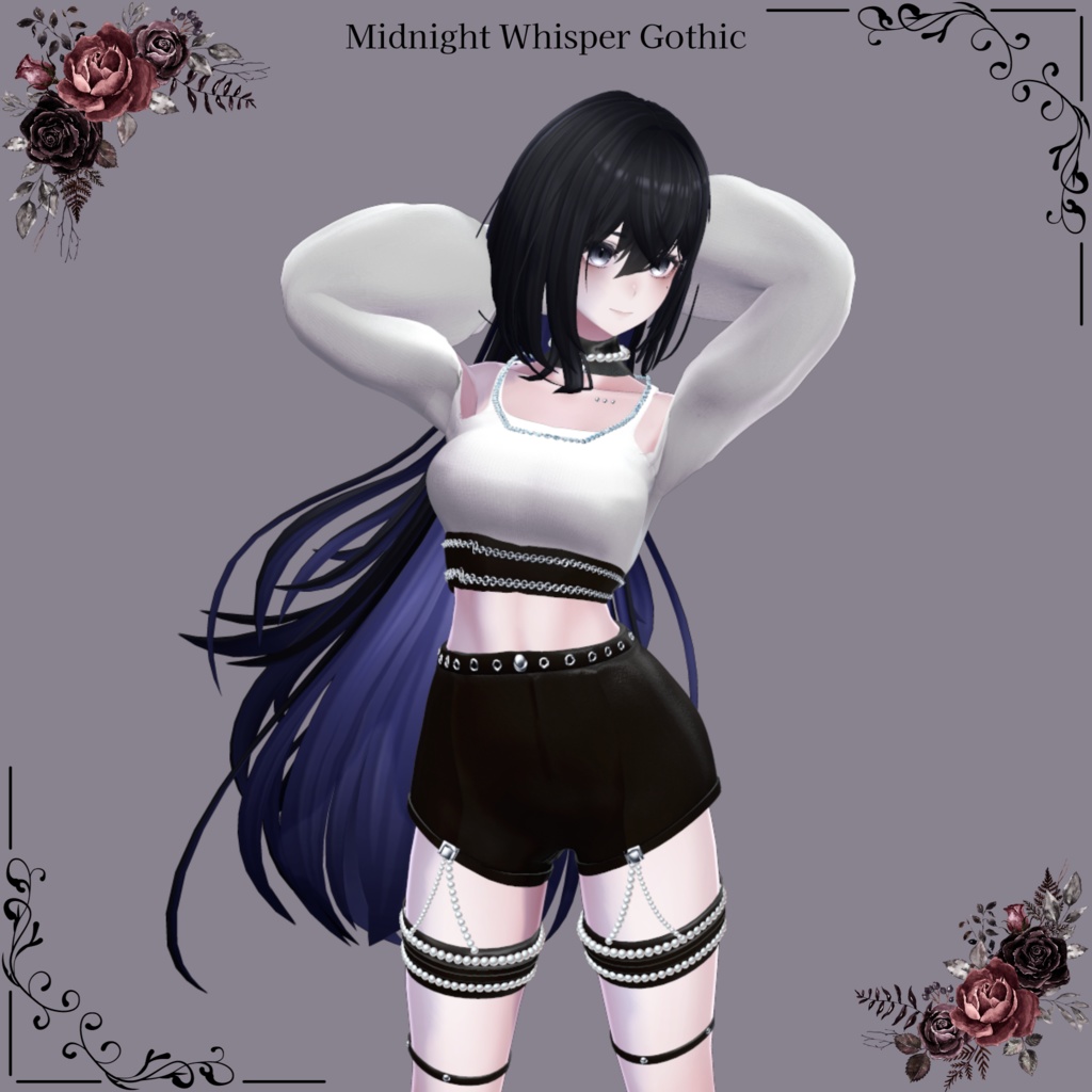 【森羅 ラシューシャ】Midnight Whisper Gothic