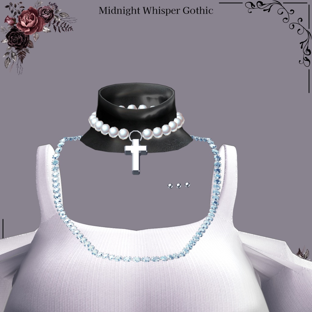 【森羅 ラシューシャ】Midnight Whisper Gothic