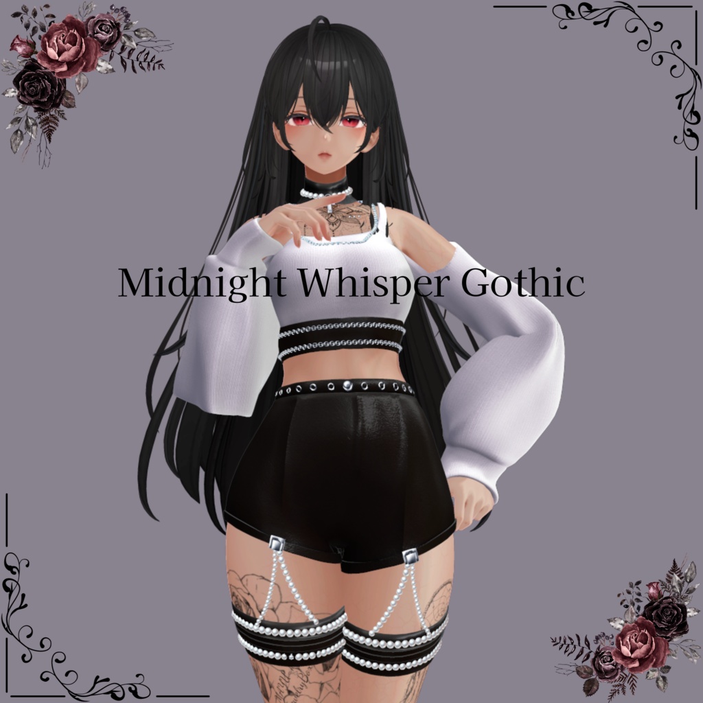 【森羅 ラシューシャ】Midnight Whisper Gothic