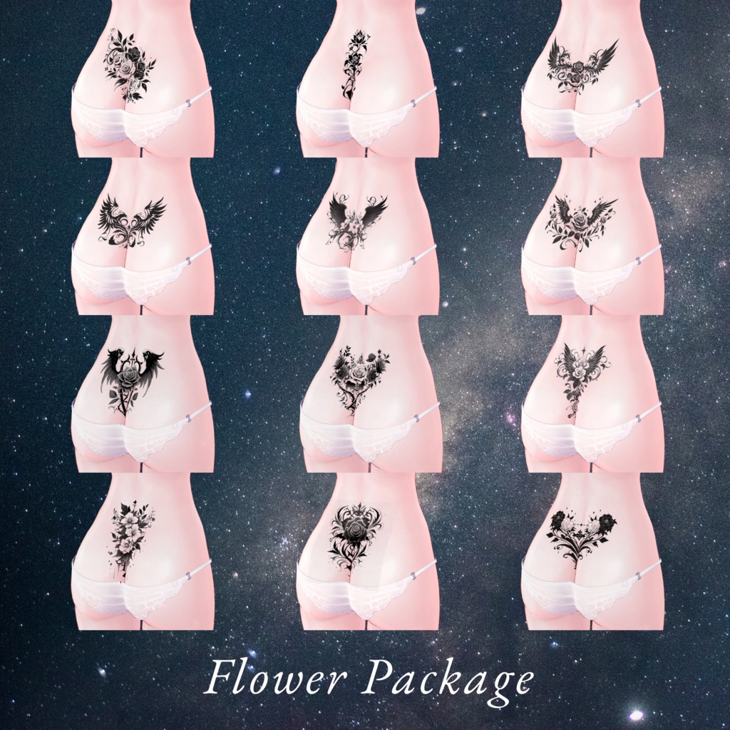 MAYU-NE TATTOO ~豊富なタトゥーテクスチャ~