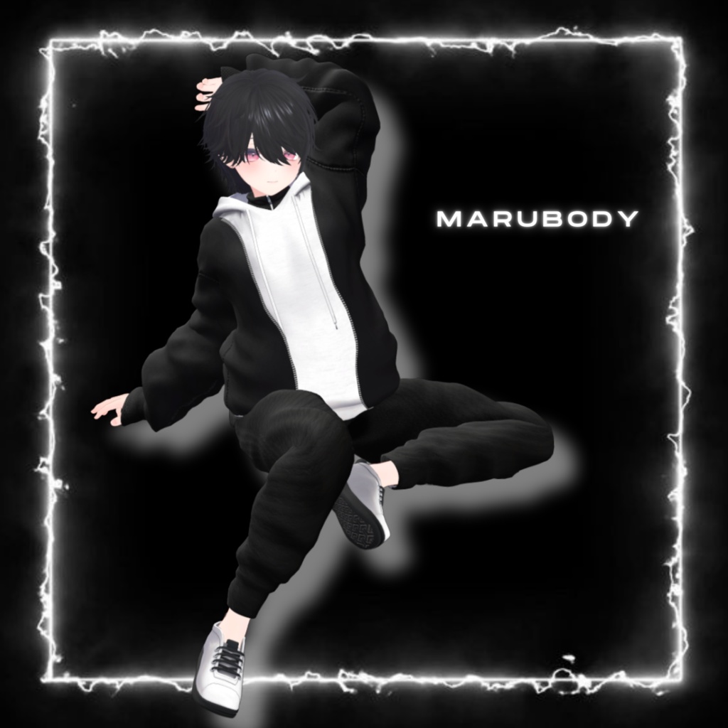 【19アバター対応】Black Of Shadow