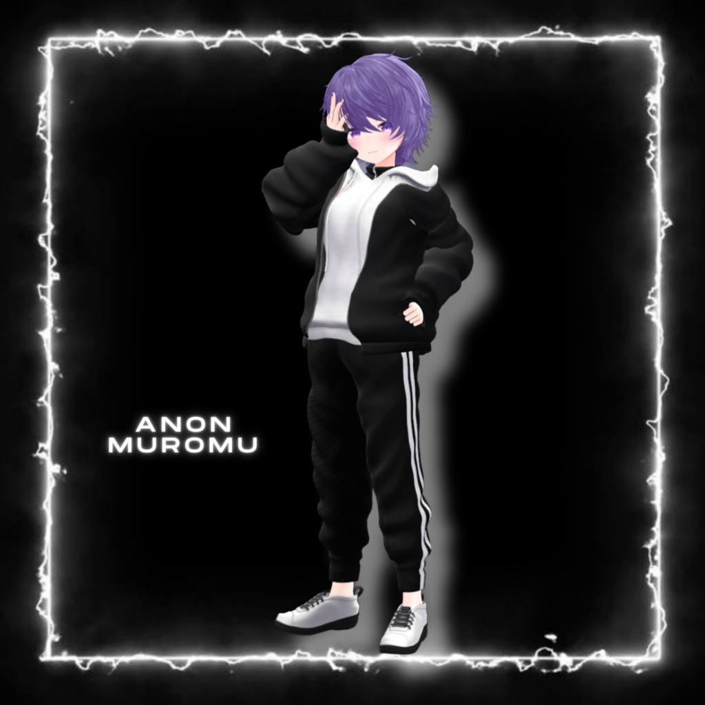 【19アバター対応】Black Of Shadow