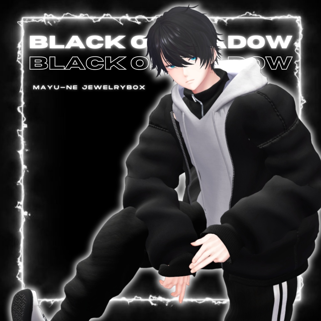 【19アバター対応】Black Of Shadow